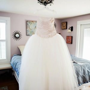 Vera Wang wedding dress.